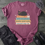 Books And Cats T-Shirt