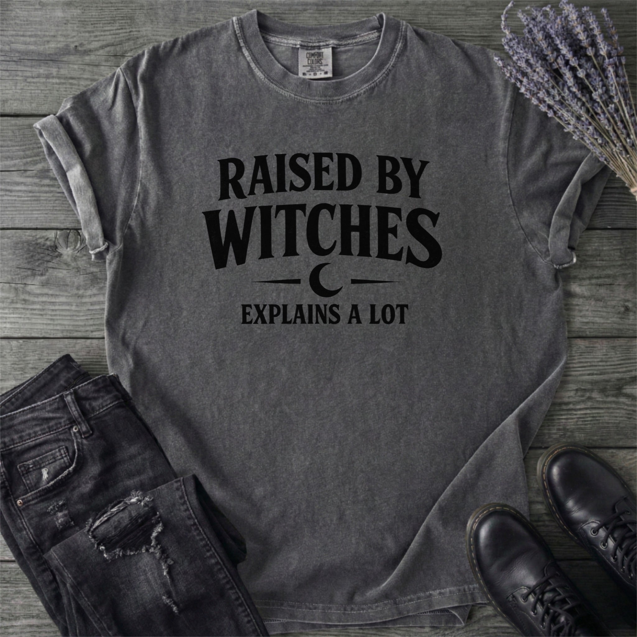 Raised By Witches T-Shirt