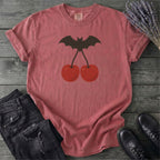 Bat Cherries Gothic T-Shirt