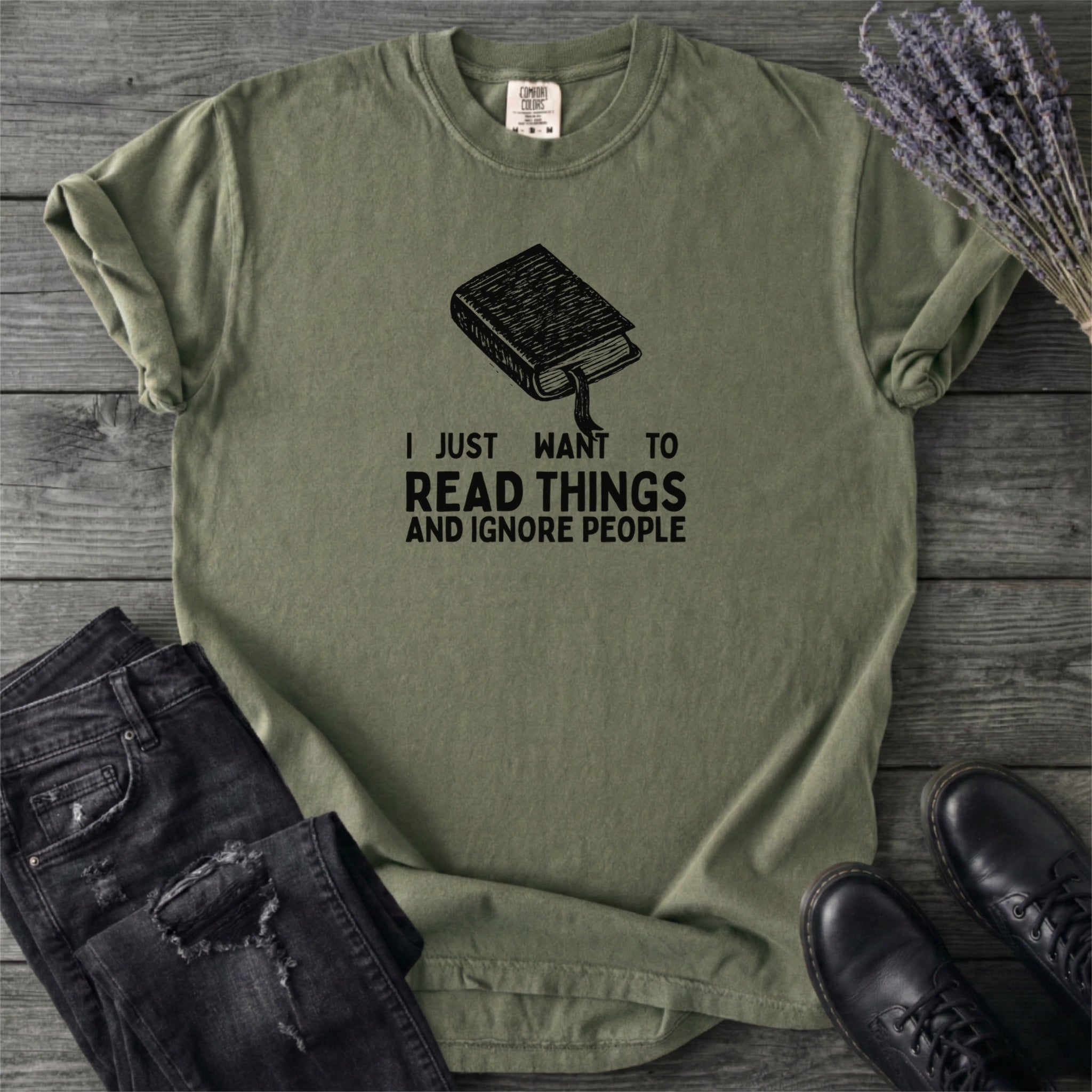 Read Things And Ignore People T-Shirt