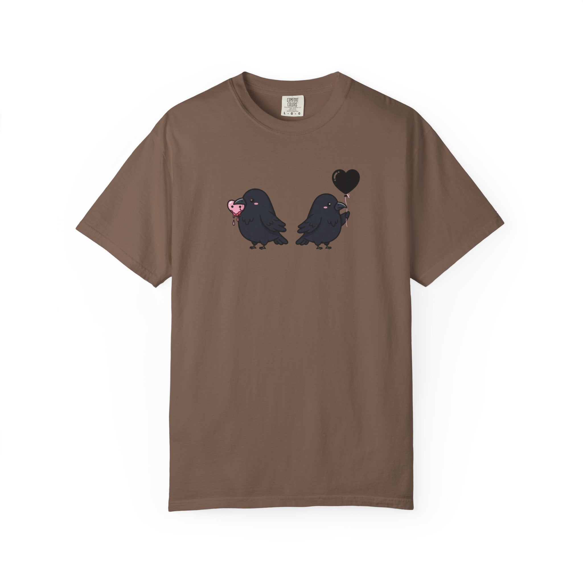 Cute Crow Valentine T-Shirt