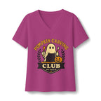 Pumpkin Carving Club V-Neck T-Shirt