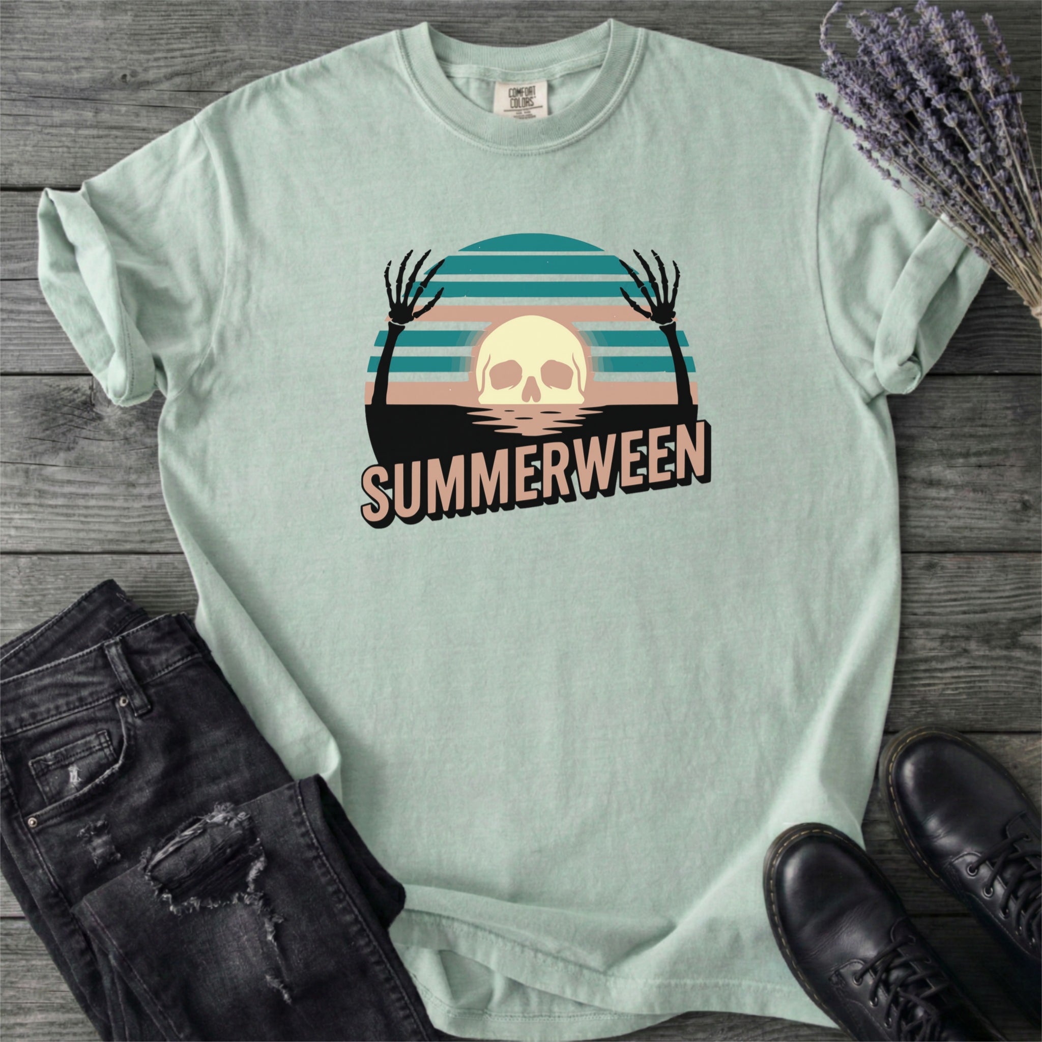 Summerween Skull T-Shirt