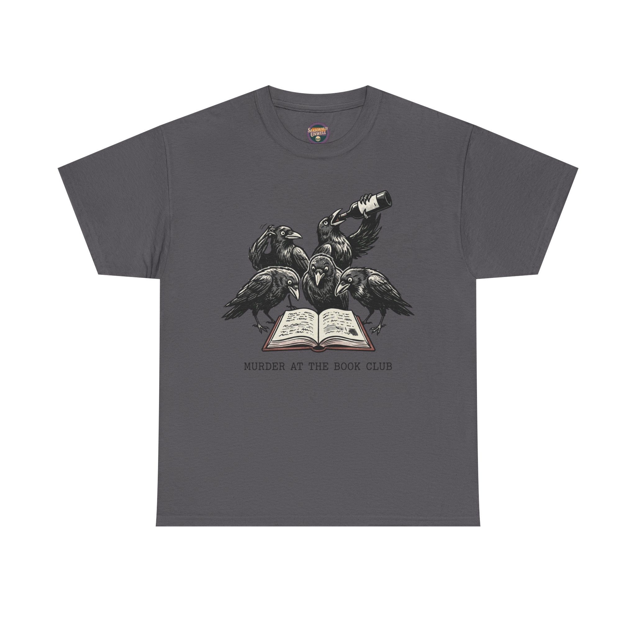 Murder At The Bookclub Gildan Heavy Tee