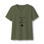 Trick Or Treat V-Neck T-Shirt