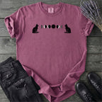 Cat Moon Phases T-Shirt