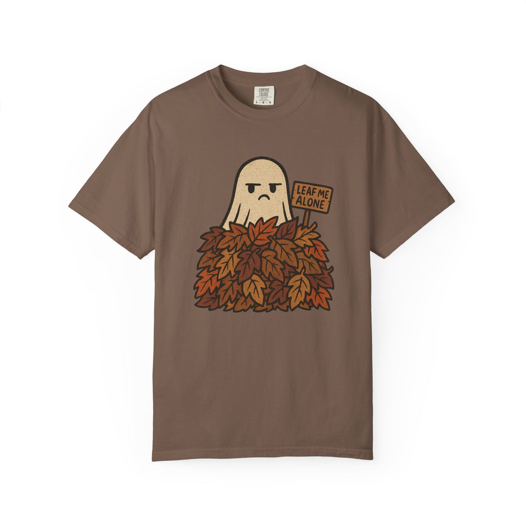 Ghost Shirt Leaf Me Alone Introvert T-Shirt