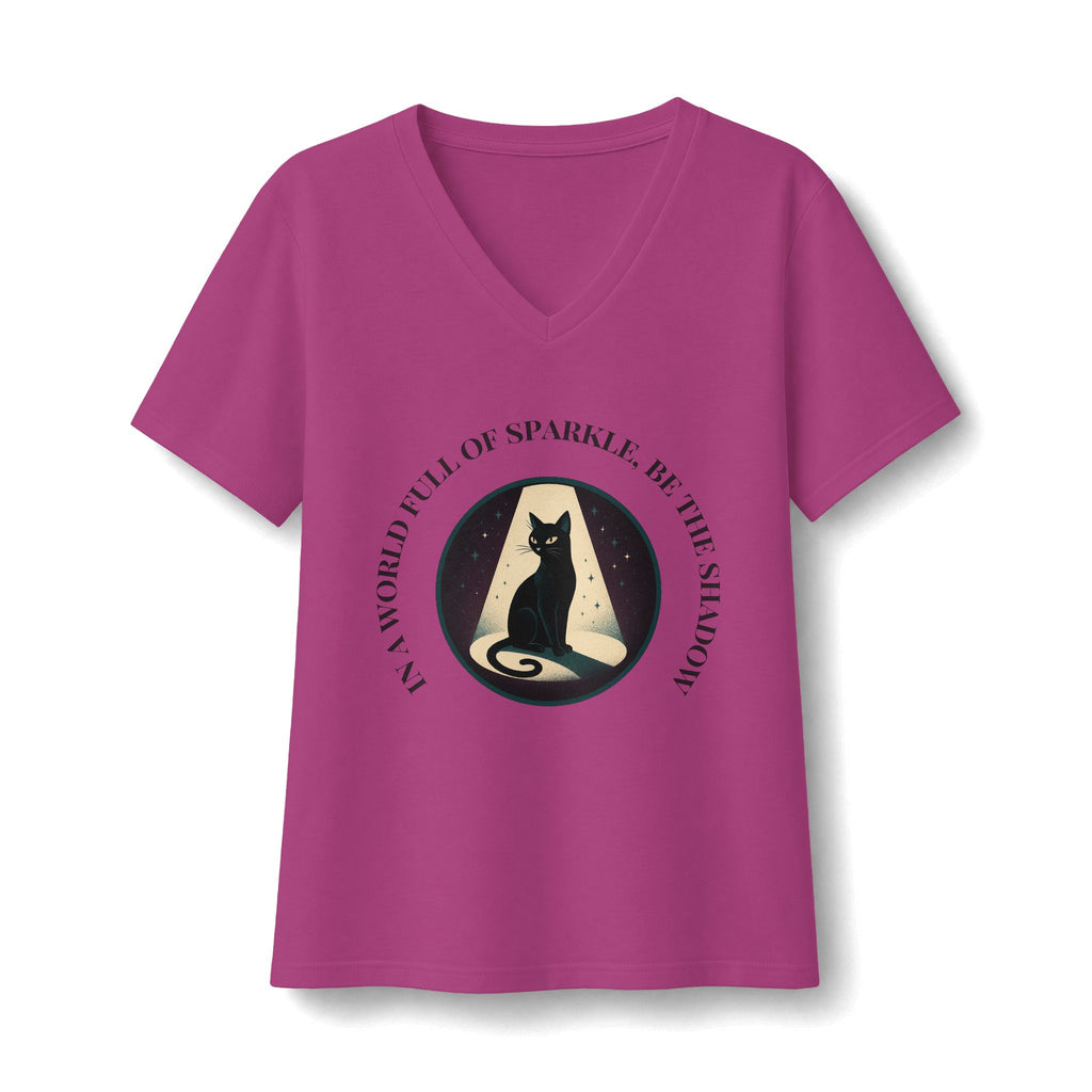 be the shadow V-Neck T-Shirt
