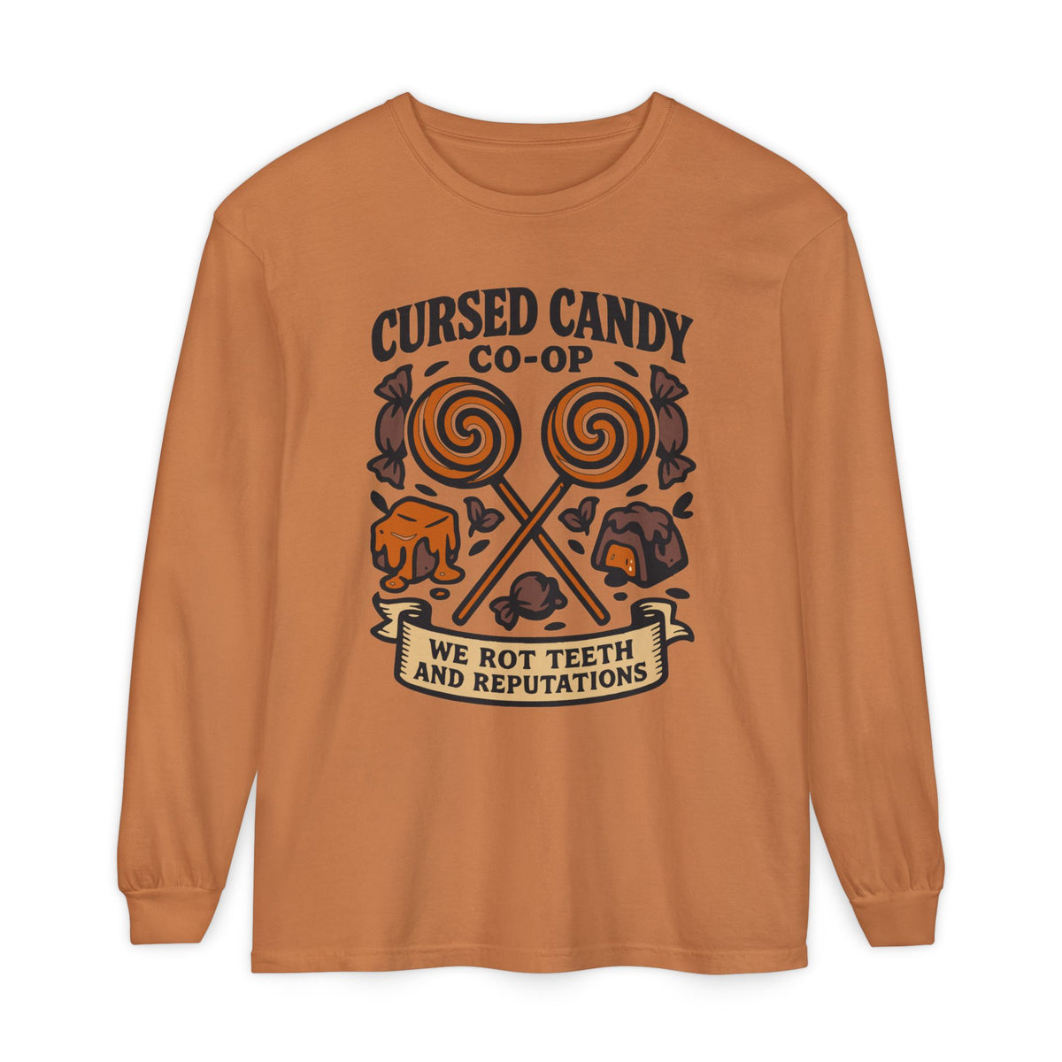 Cursed Candy Co Op Long Sleeve T-Shirt