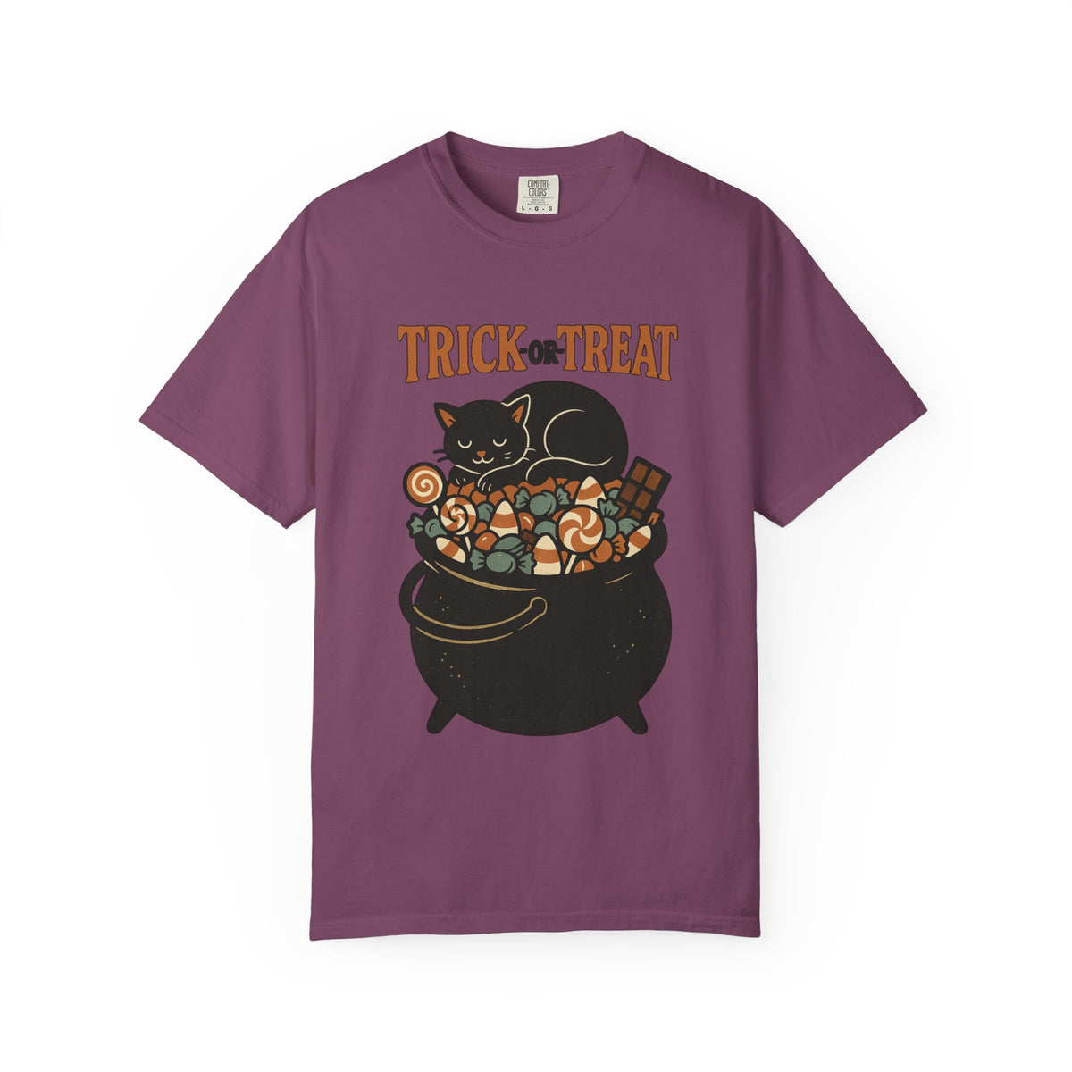 Trick Or Treat Candy Cauldron T-Shirt