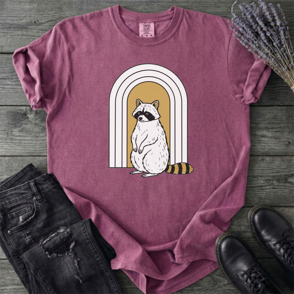 Raccoon Rainbow T-Shirt