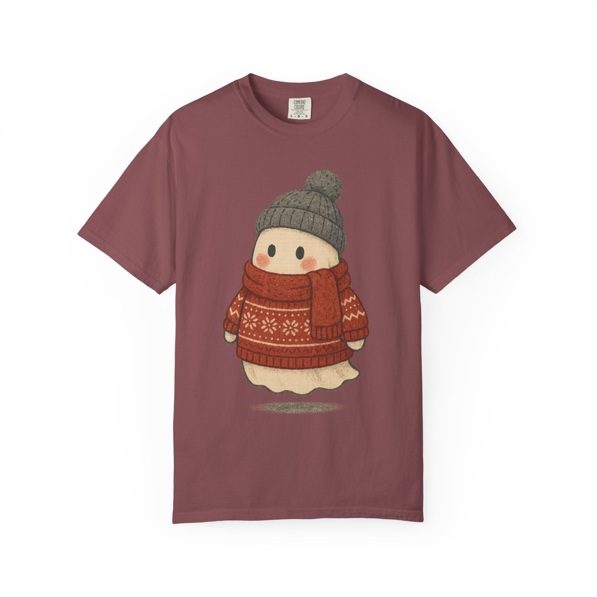 Cozy Ghost Holiday T-Shirt