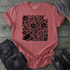 Witch'S Broom Floral T-Shirt