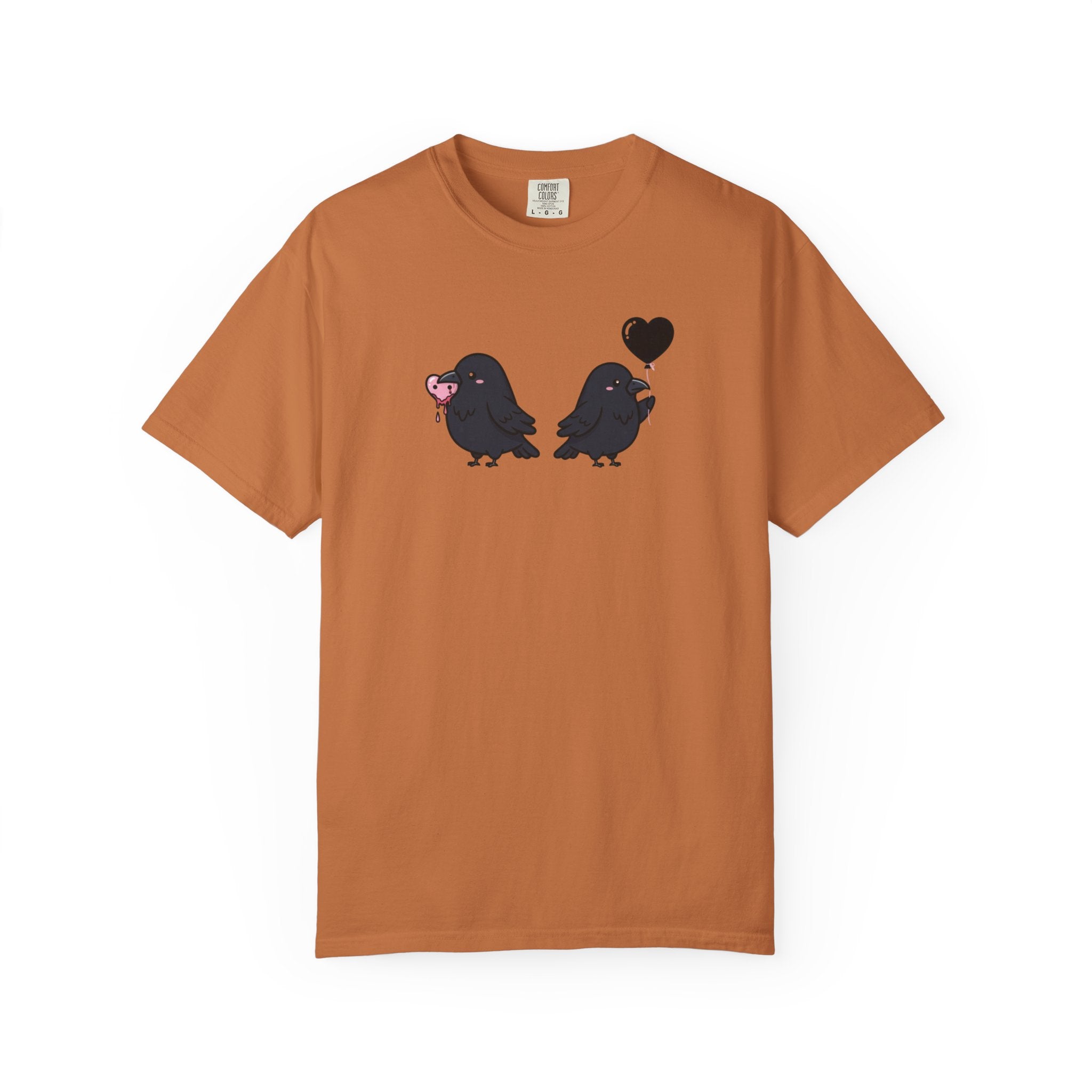 Cute Crow Valentine T-Shirt