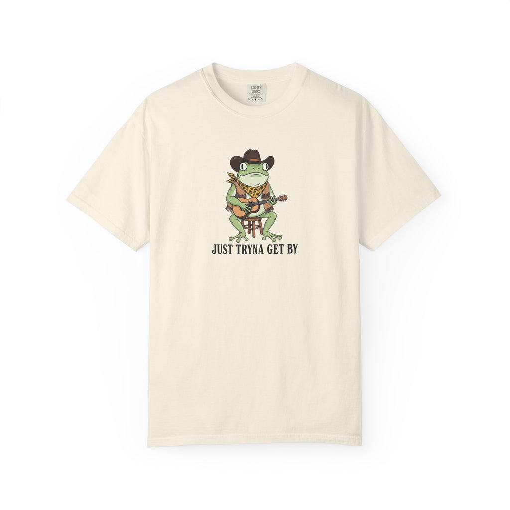 Cowboy Frog Guitar T-Shirt
