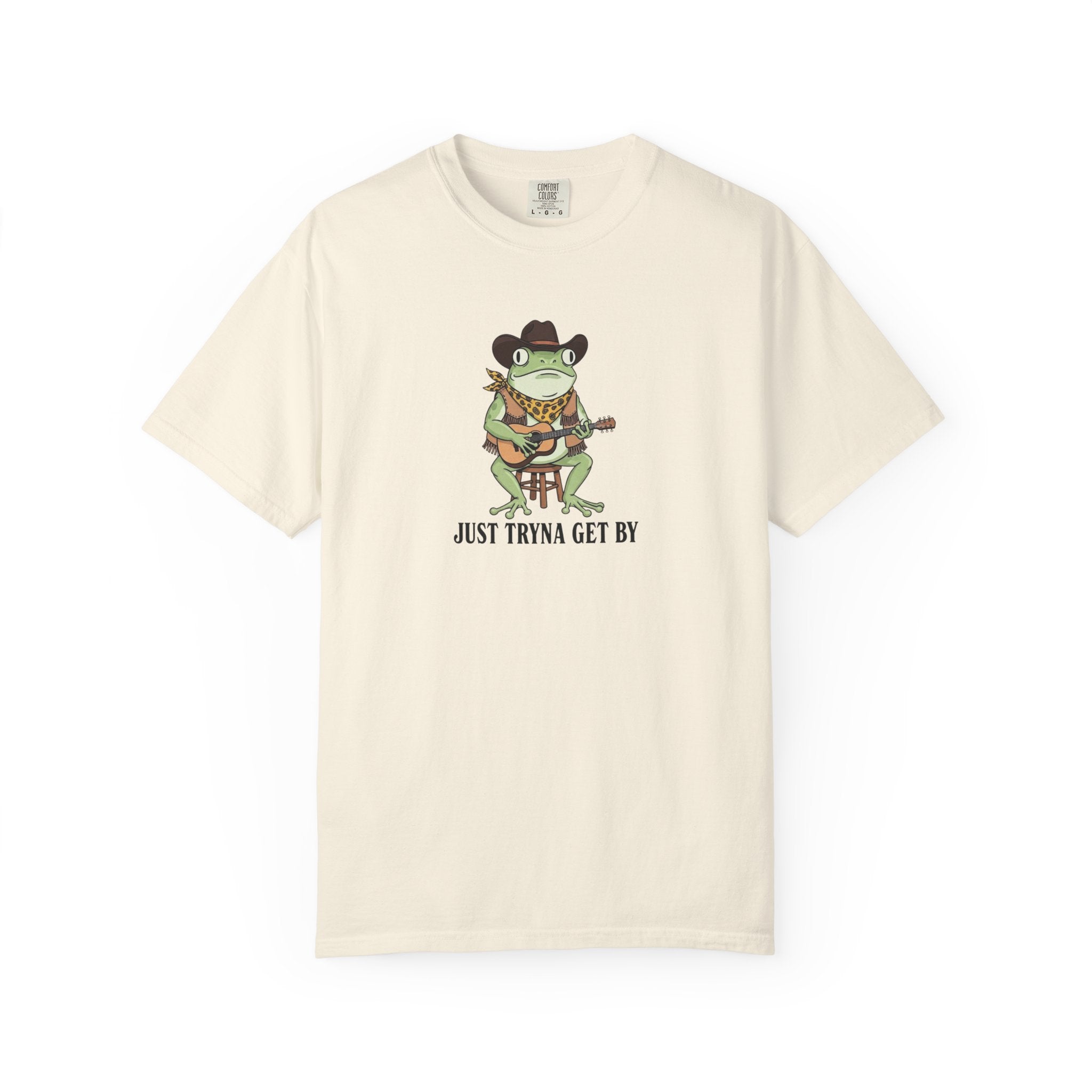 Cowboy Frog Guitar T-Shirt