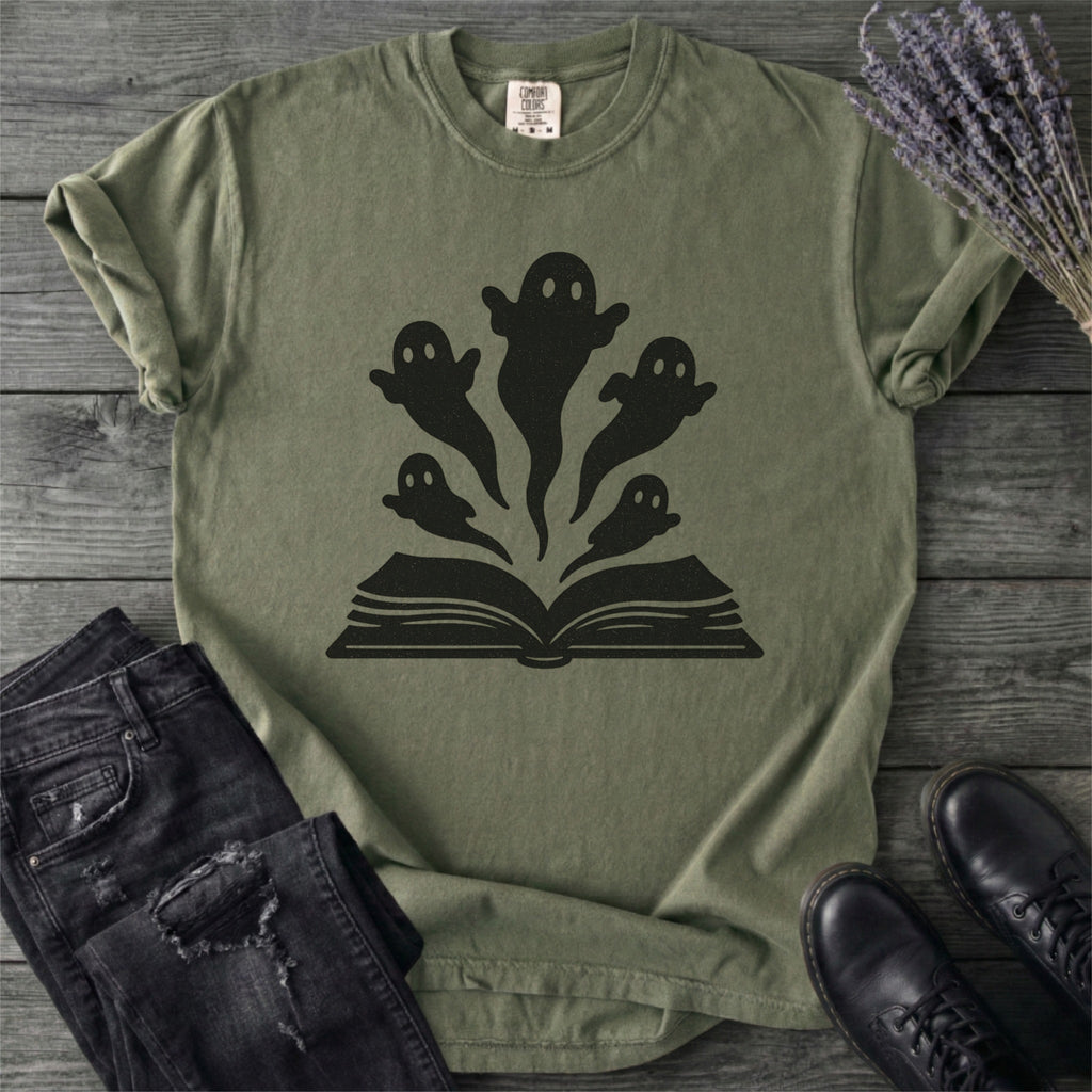 Ghost Book T-Shirt