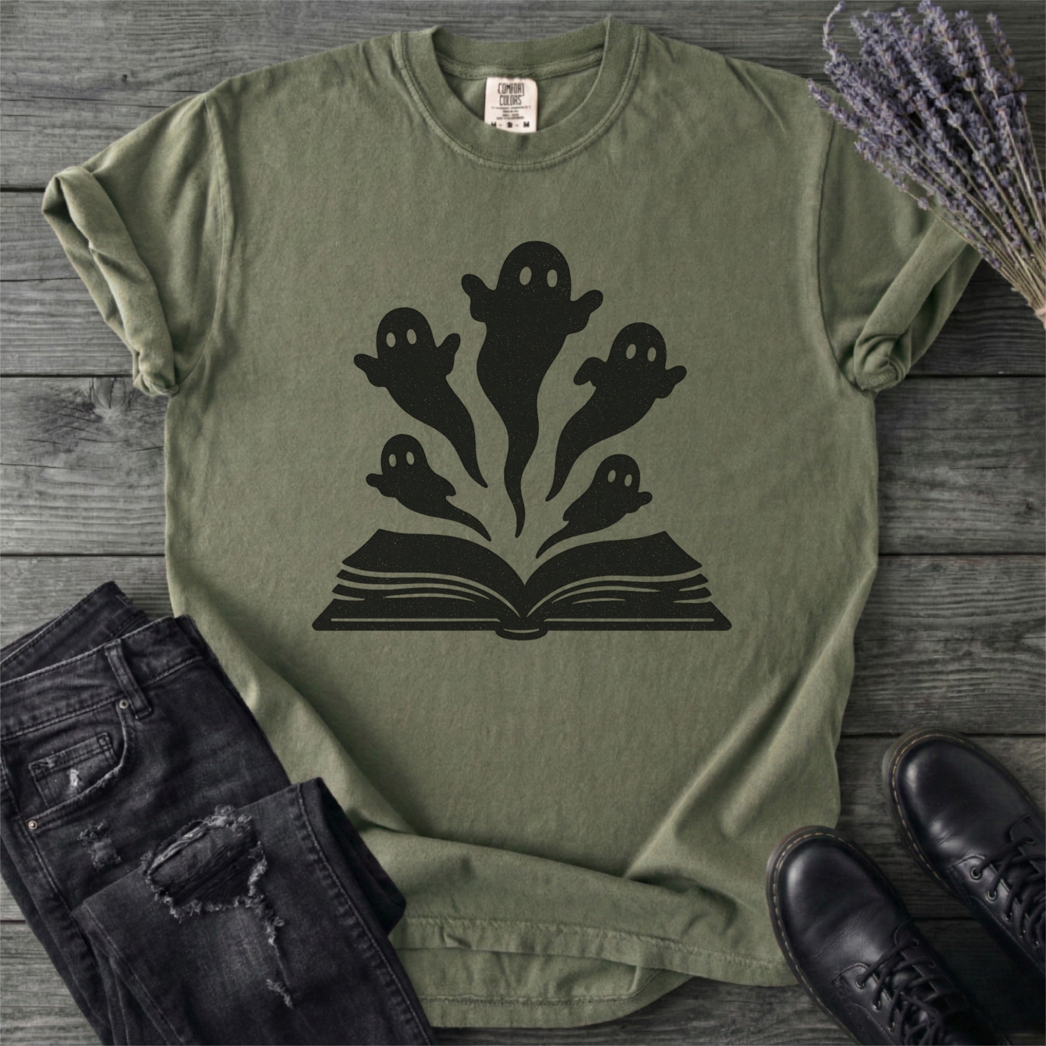 Ghost Book T-Shirt