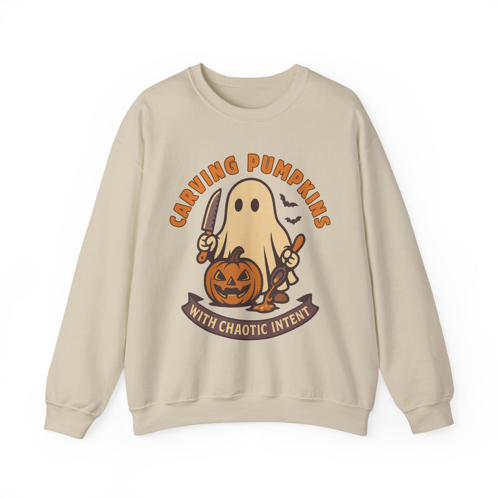 Carving Pumpkins Chaotic Sweatshirt