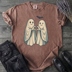 Two Ghosts Heart Hands T-Shirt