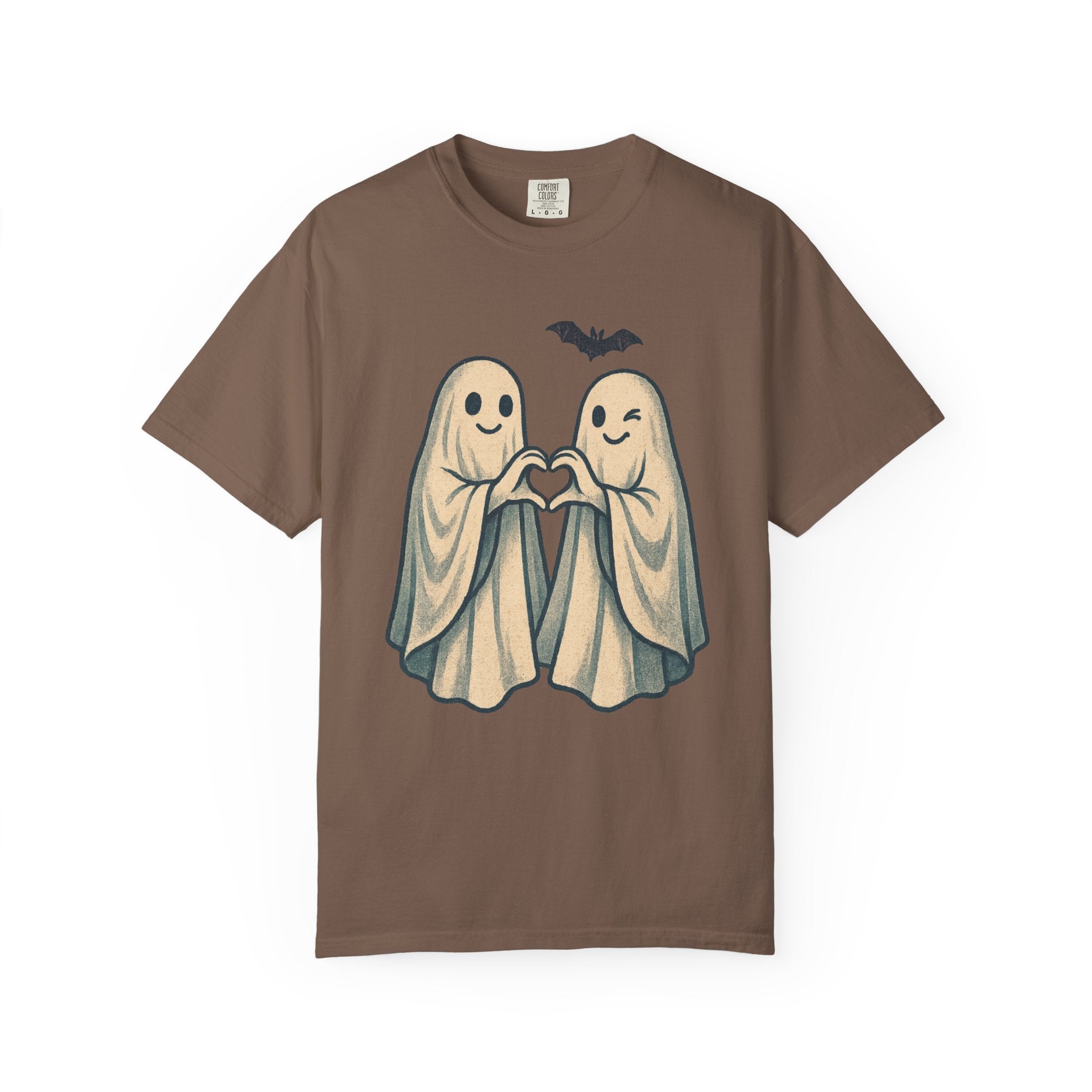 Two Ghosts Heart Hands T-Shirt