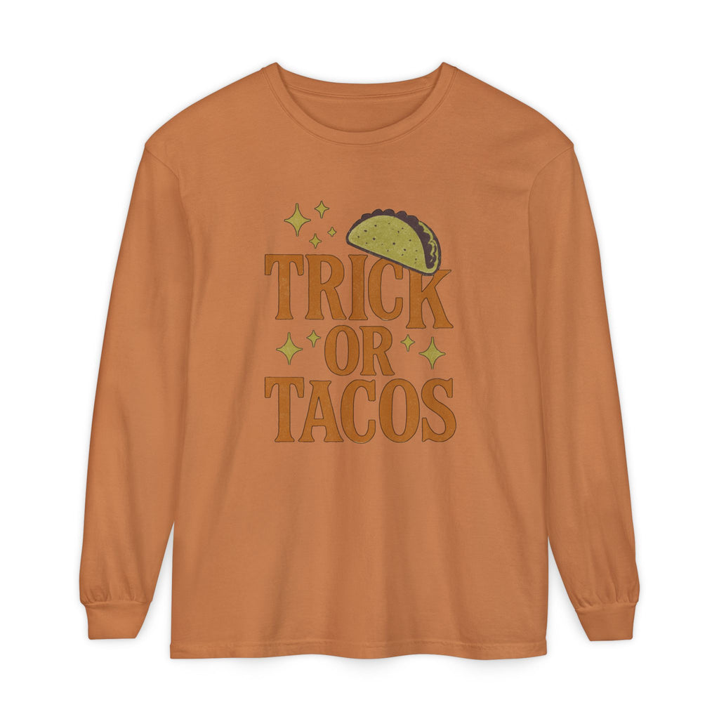 Trick Or Tacos Long Sleeve T-Shirt