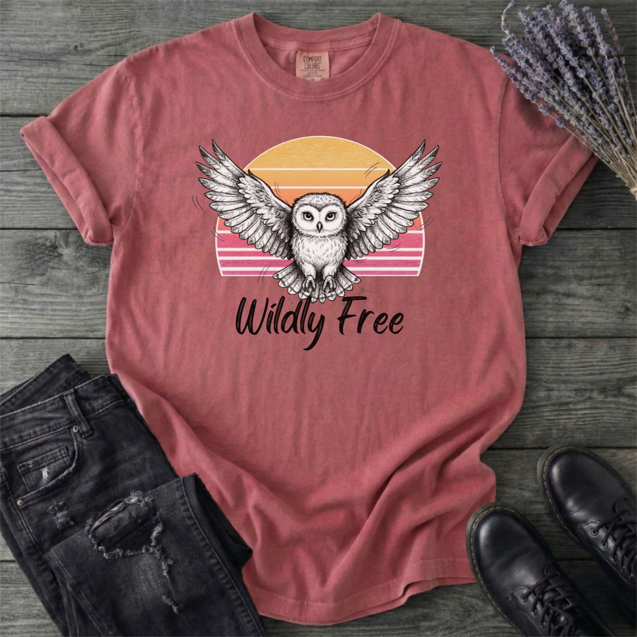 Wildly Free Owl T-Shirt