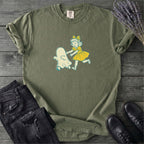 Girl Chasing Ghost T-Shirt