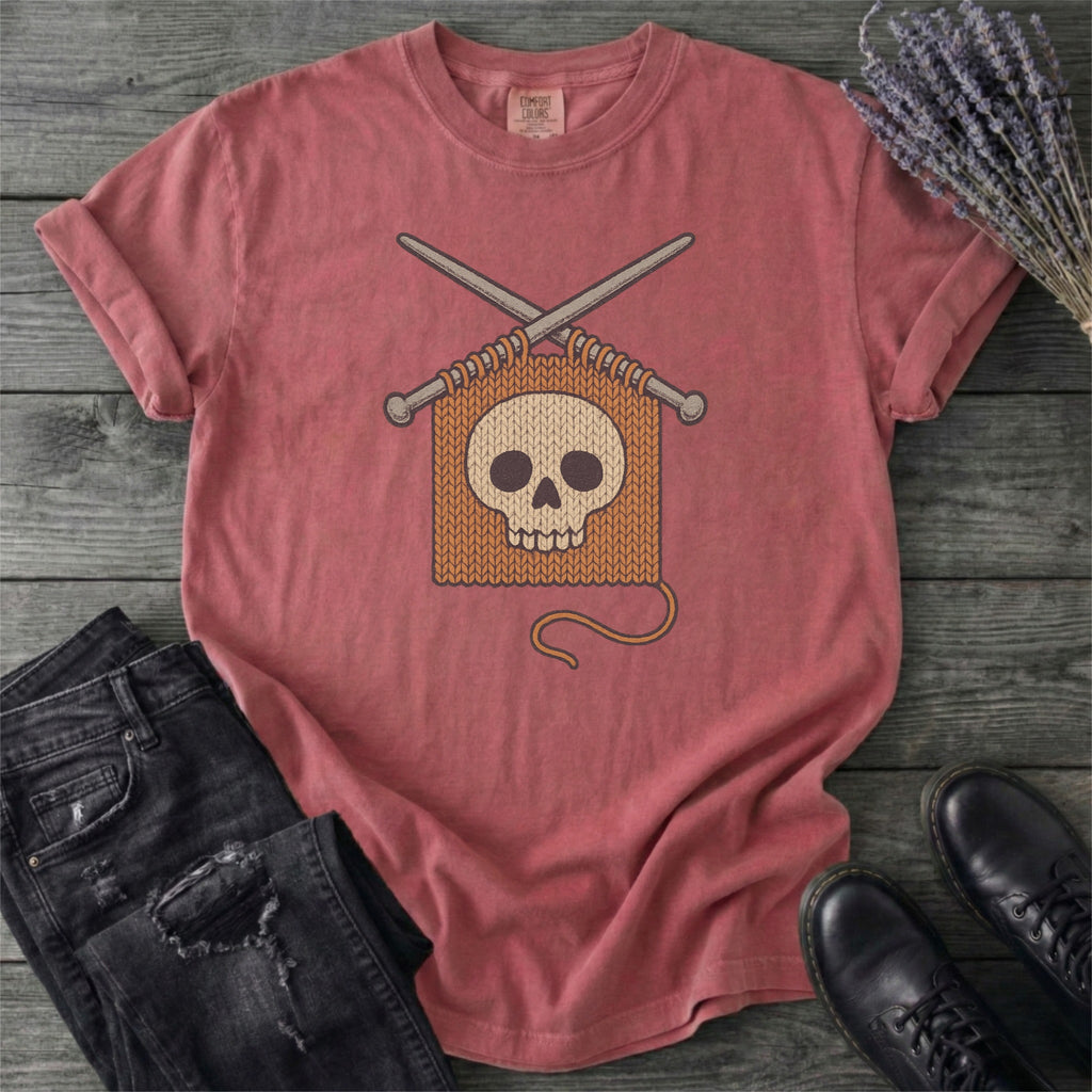 Knit Skull Craft T-Shirt