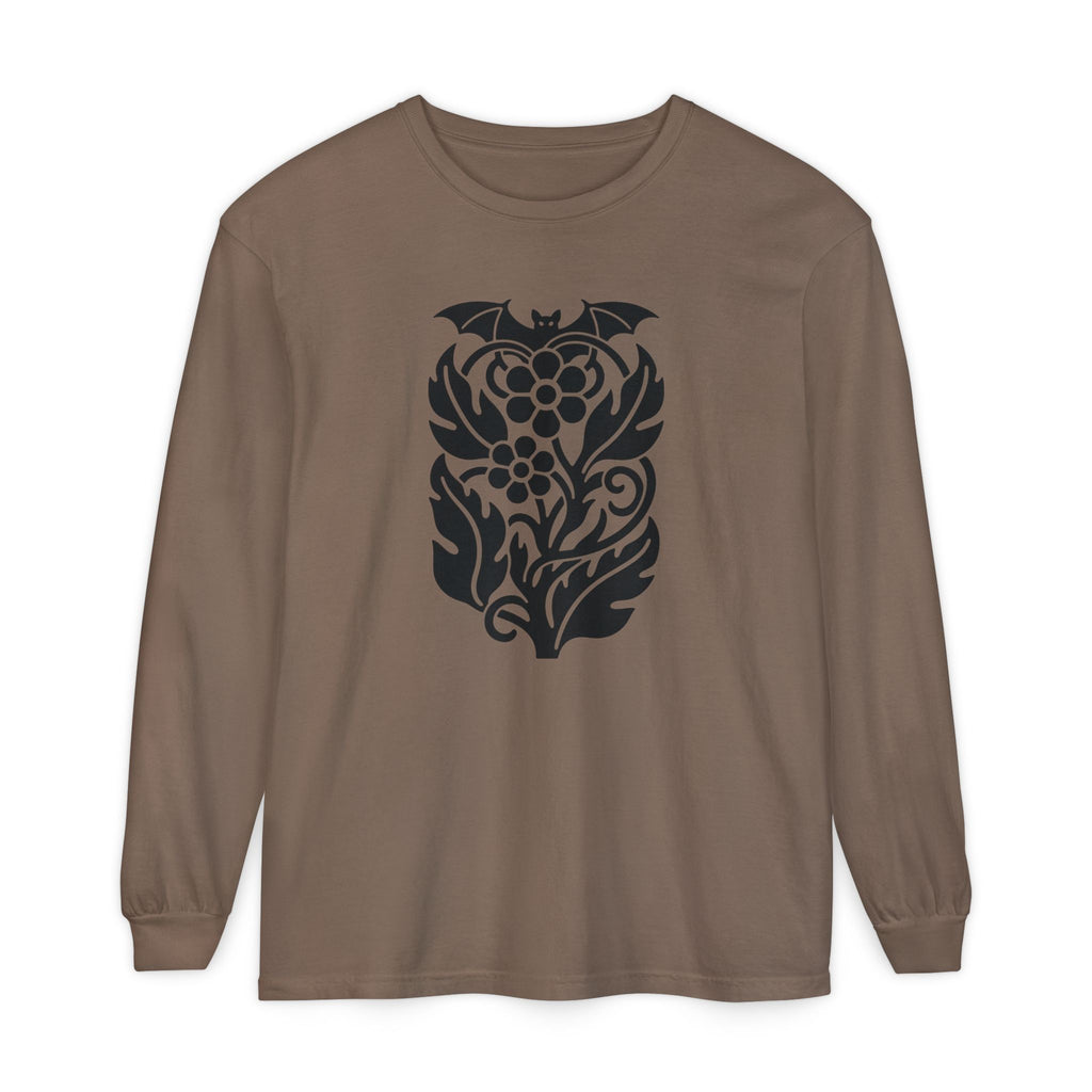 bat night garden Long Sleeve T-Shirt