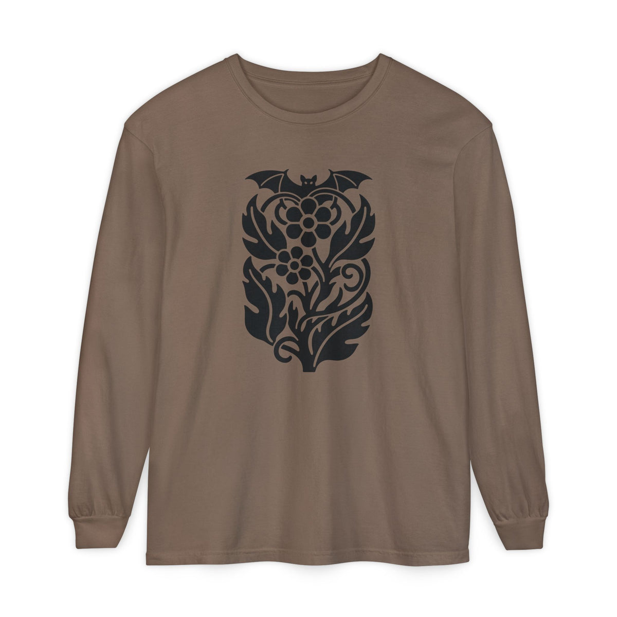 bat night garden Long Sleeve T-Shirt