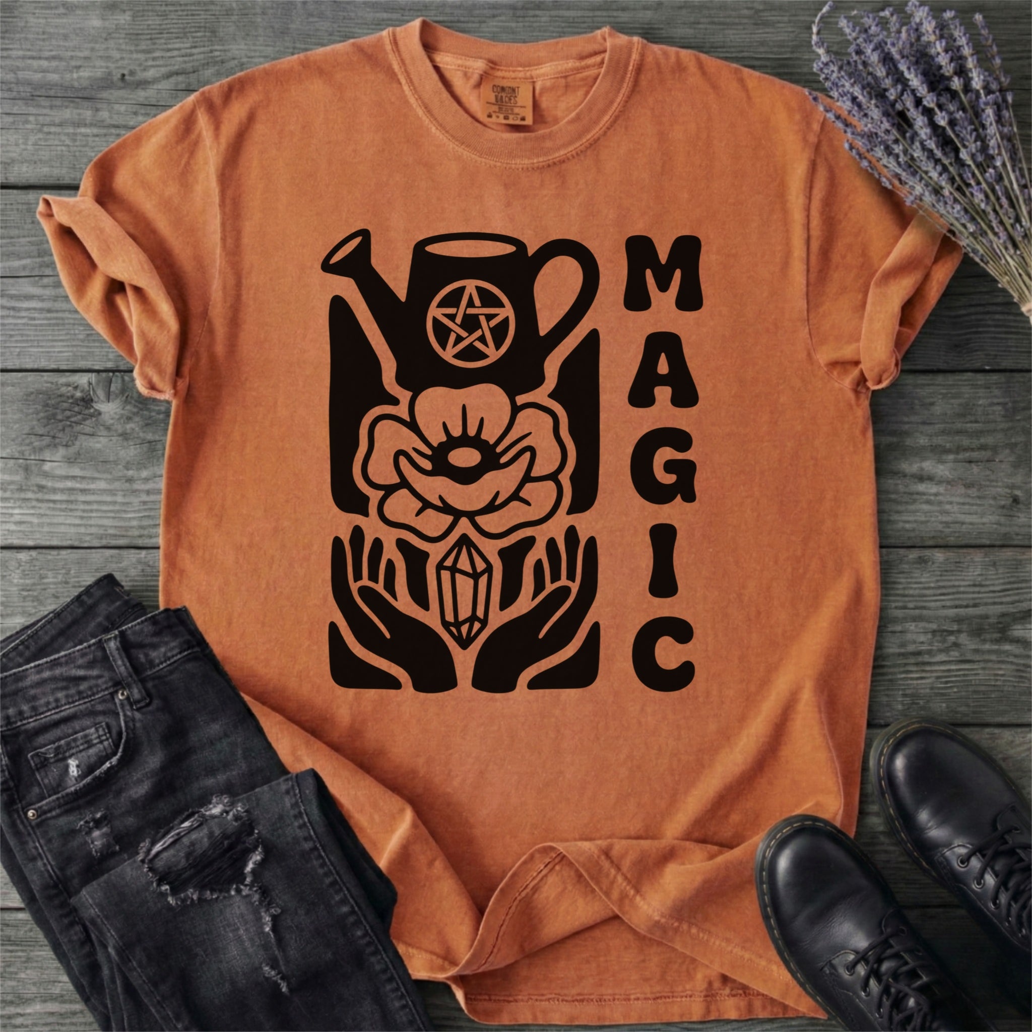Watering Can Ritual Magic T-Shirt