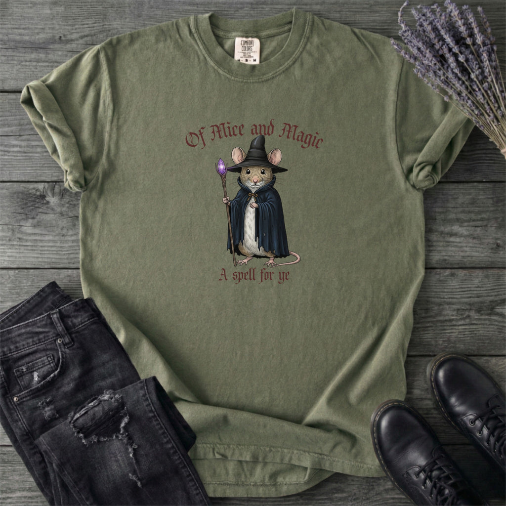 Mouse Wizard Medieval T-Shirt