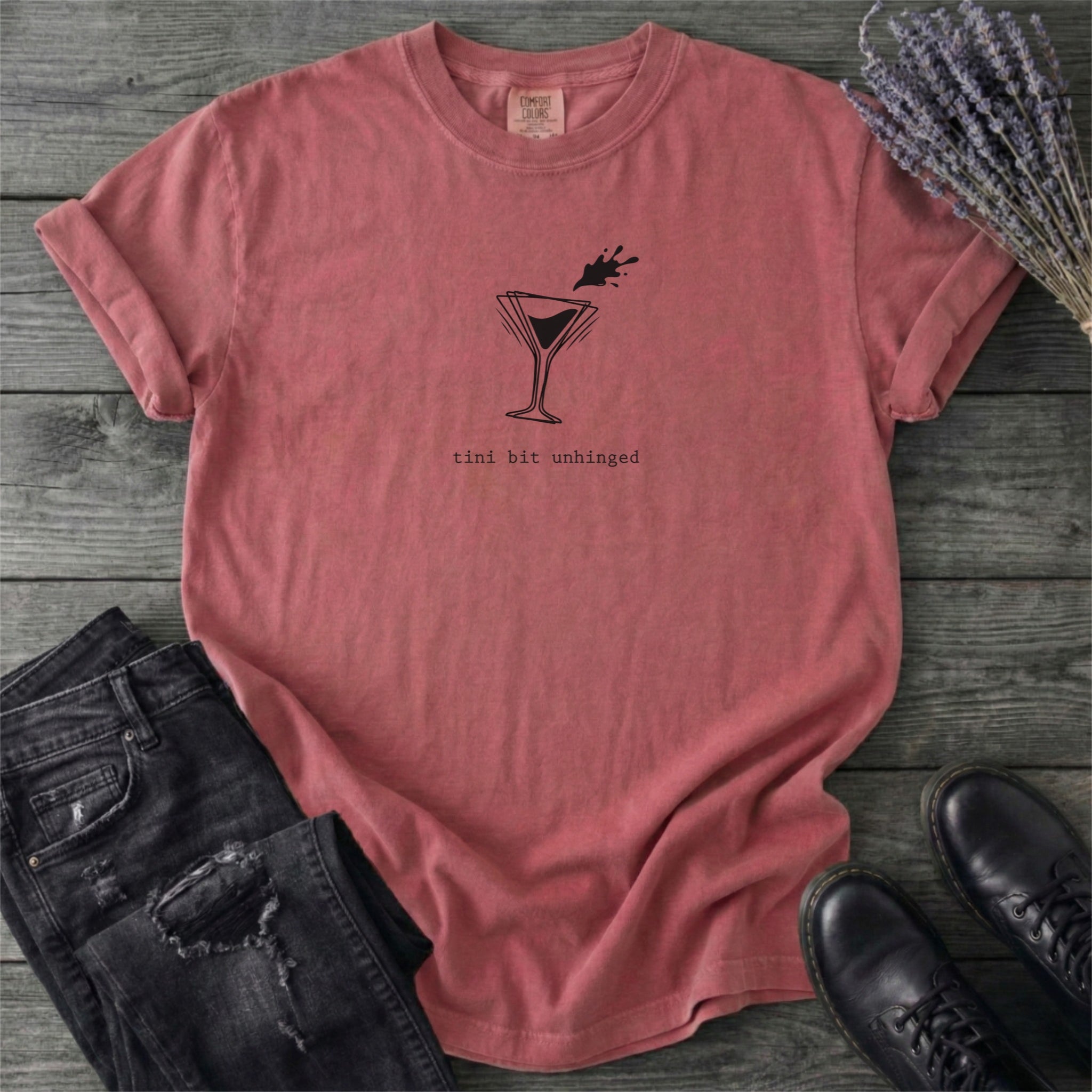 Tini Bit Unhinged T-Shirt