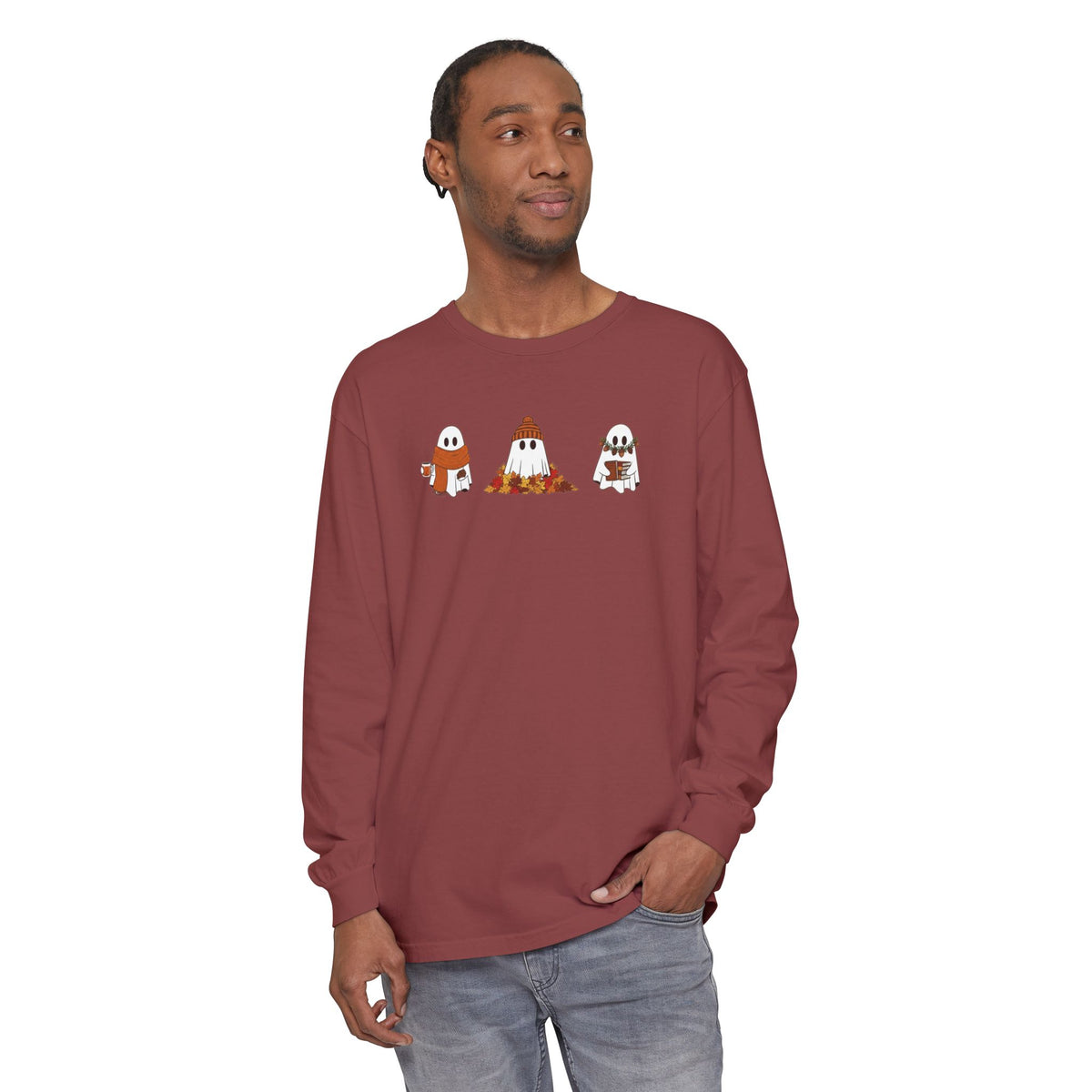 Ghost Trio Autumn Long Sleeve T-Shirt