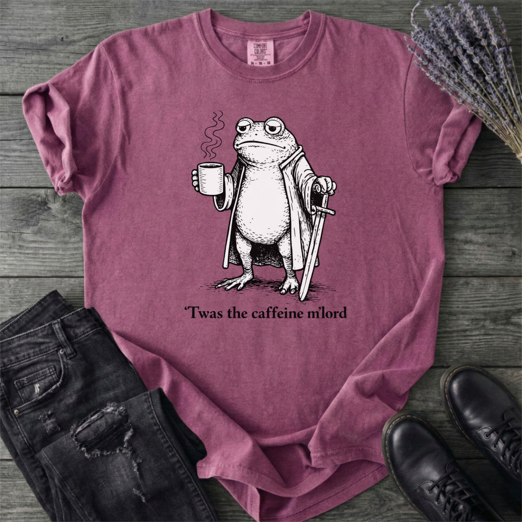 Twas The Caffeine T-Shirt