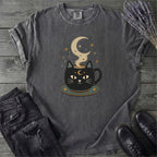 Celestial Cat Coffee T-Shirt