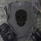 Black Rose Skull T-Shirt