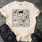 Witchy Familiars Field Guide T-Shirt