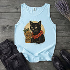 Tiki Bar Black Cat Tank Top