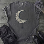Spiderweb Crescent Moon T-Shirt