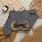 Witch Cat Celestial Ufo Sweatshirt