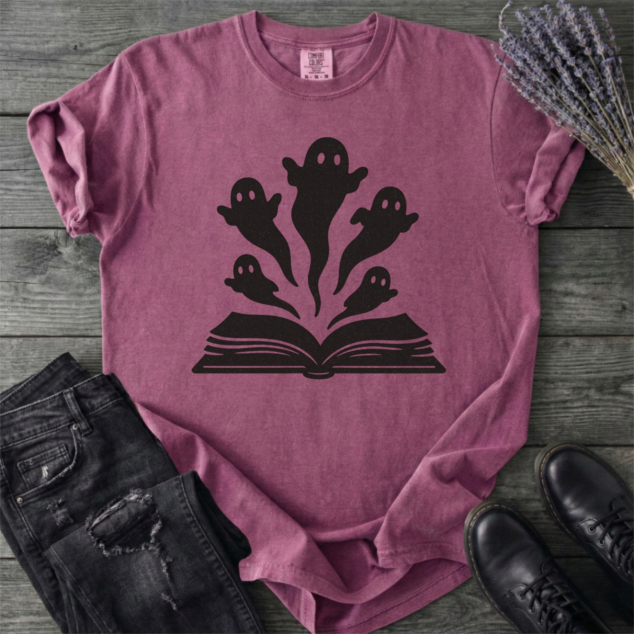 Ghost Book T-Shirt
