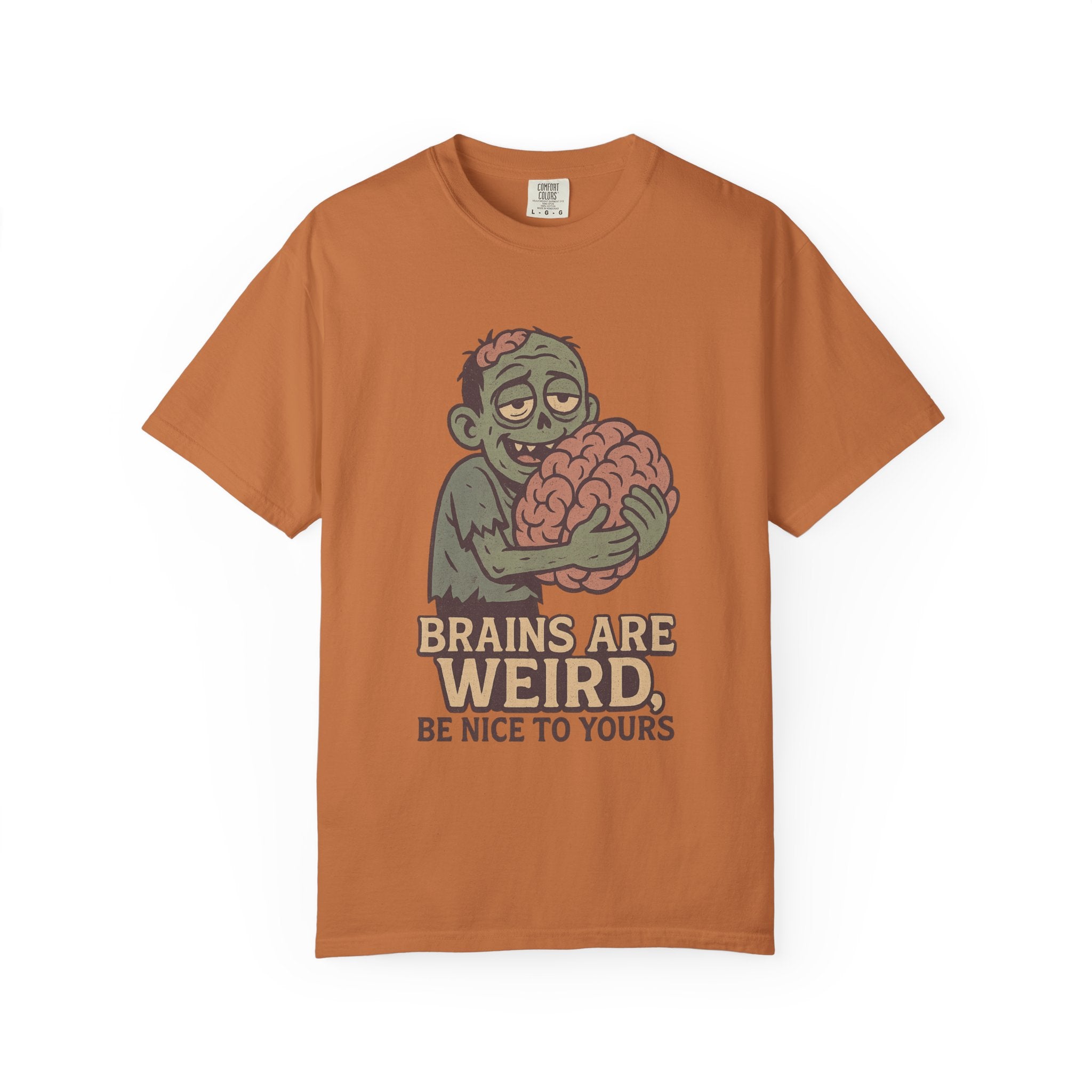 Brains Are Weird Zombie T-Shirt