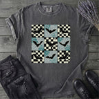 Distressed Bat Grid T-Shirt