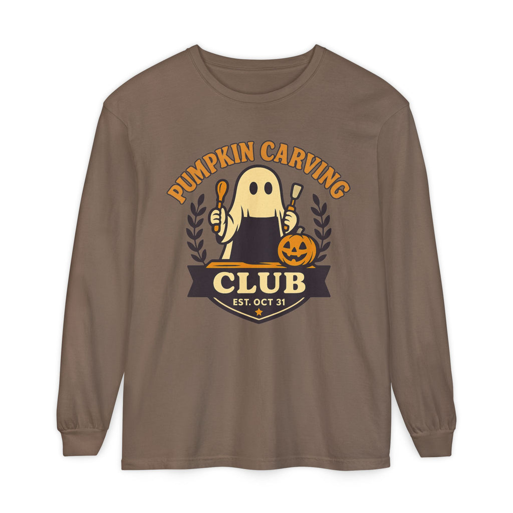 Pumpkin Carving Club Long Sleeve T-Shirt