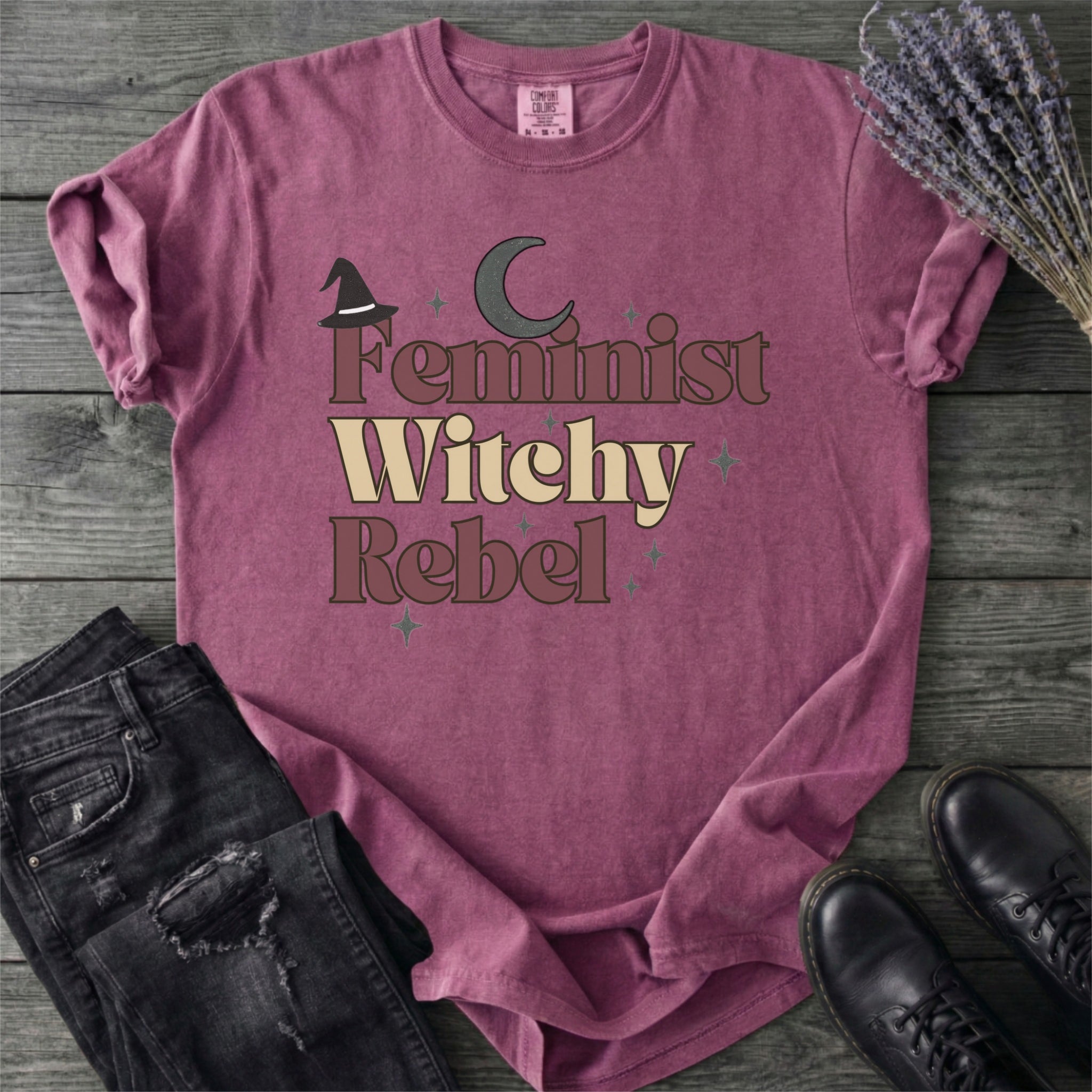 Feminist Witchy Rebel Empowerment T-Shirt