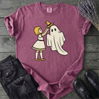 Retro Storybook Ghost Which Hat T-Shirt