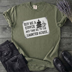 Coffee & Haunted House T-Shirt