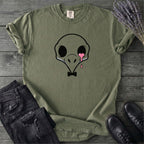 Crying Raven Skull T-Shirt